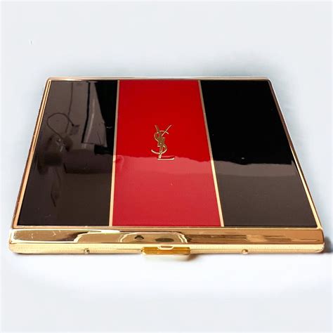 yves saint laurent zigaretten etui|SAINT LAURENT PARIS cigarette box in smooth leather .